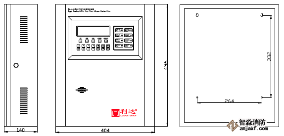 JB-QB-LD128FH可燃气体报警控制器