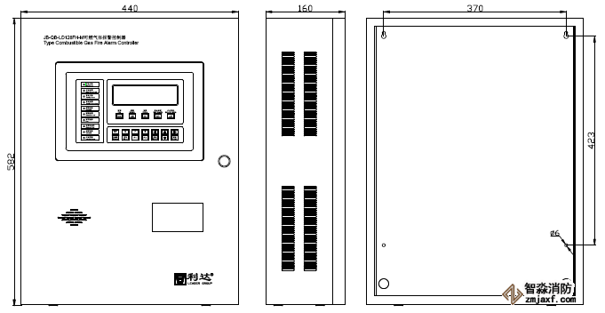 JB-QB-LD128FH-M可燃气体报警控制器