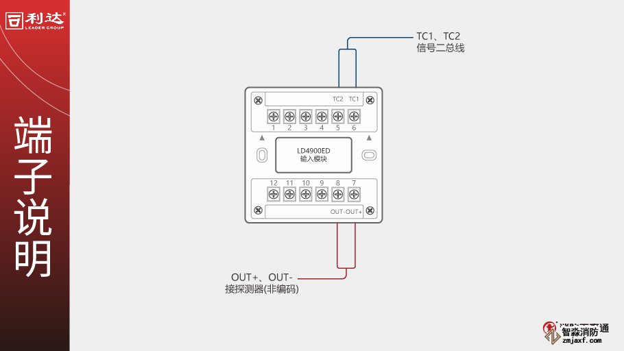 LD4900ED模块端子说明