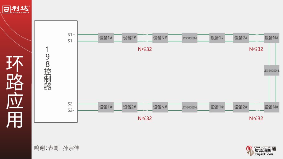 利达LD3600ED-L双向短路保护器接线