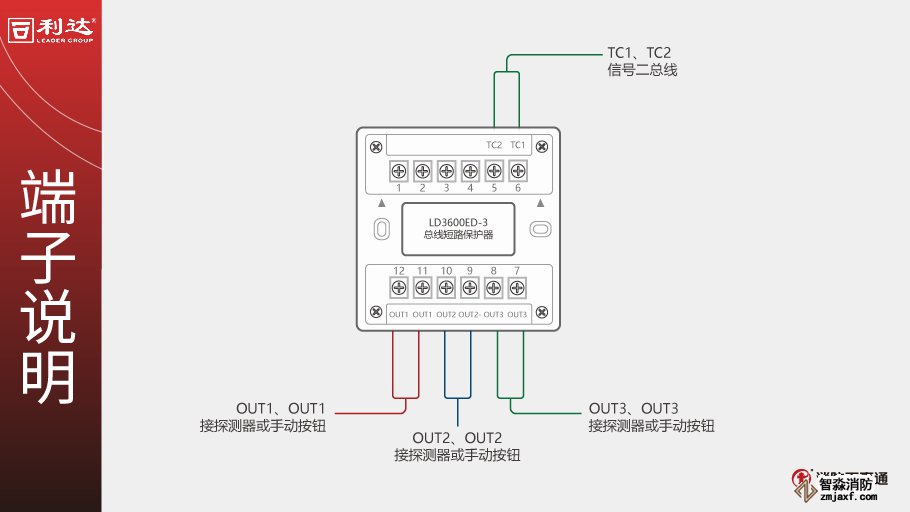 LD3600ED-3模块端子说明